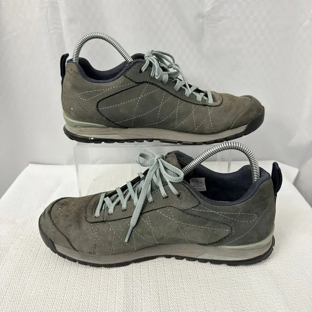 Oboz Bozeman Low Shoes Women’s Size 10.5 Leather Hiking Trail Gray